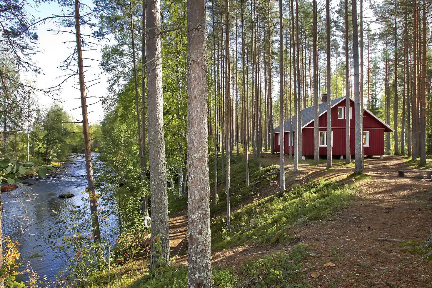 Partiomaja Haukanpesä.